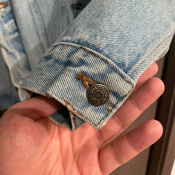 Levis - Vintage Blue Jean Jacket - XL (Oversized) - Picture 5 of 8
